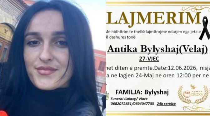 Vetëm 27 vjeçe/ Kjo është Antika, nëna e 2 fëmijëve, qe ra nga kati i 6-të…