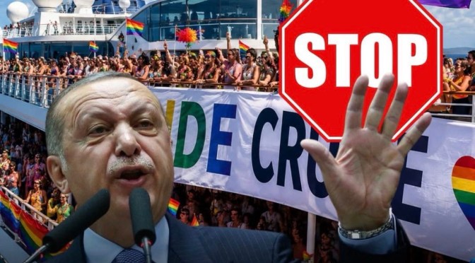 Turqia mbyll portet për kroçerën LGBTQ+: “Nuk përputhet me vlerat tona”
