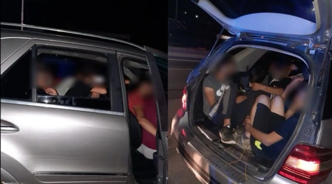 Korçe/ Kapet me 7 emigrantë në makinë, arrestohet 32-vjeçari – në kërkim bashkëpunëtori